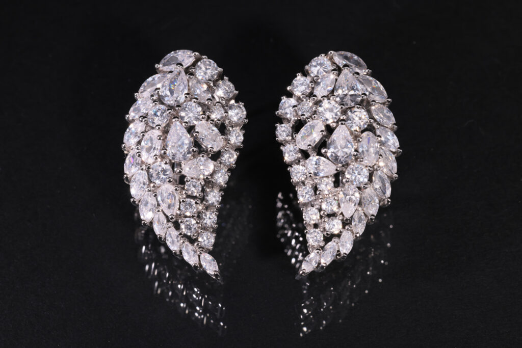 【極美品】Dior　ディオール　ピアス　シルバー　翼　ウイング　羽　Diorロゴ 極美品】Diorディオールピアスシルバー翼ウイング羽Diorロゴ